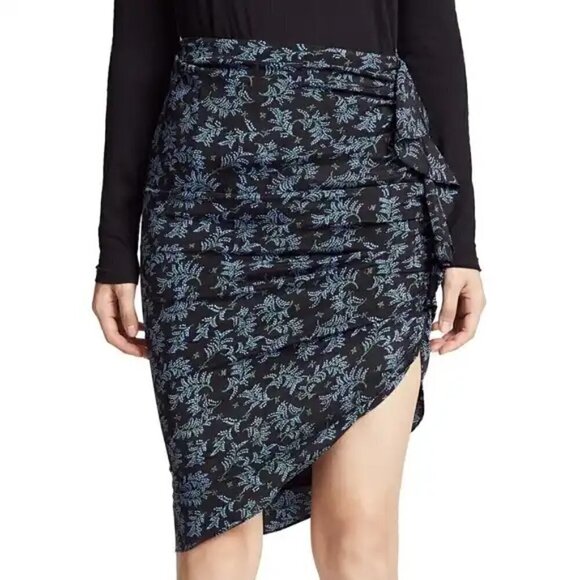 Veronica Beard Hazel Skirt in Desert Fern